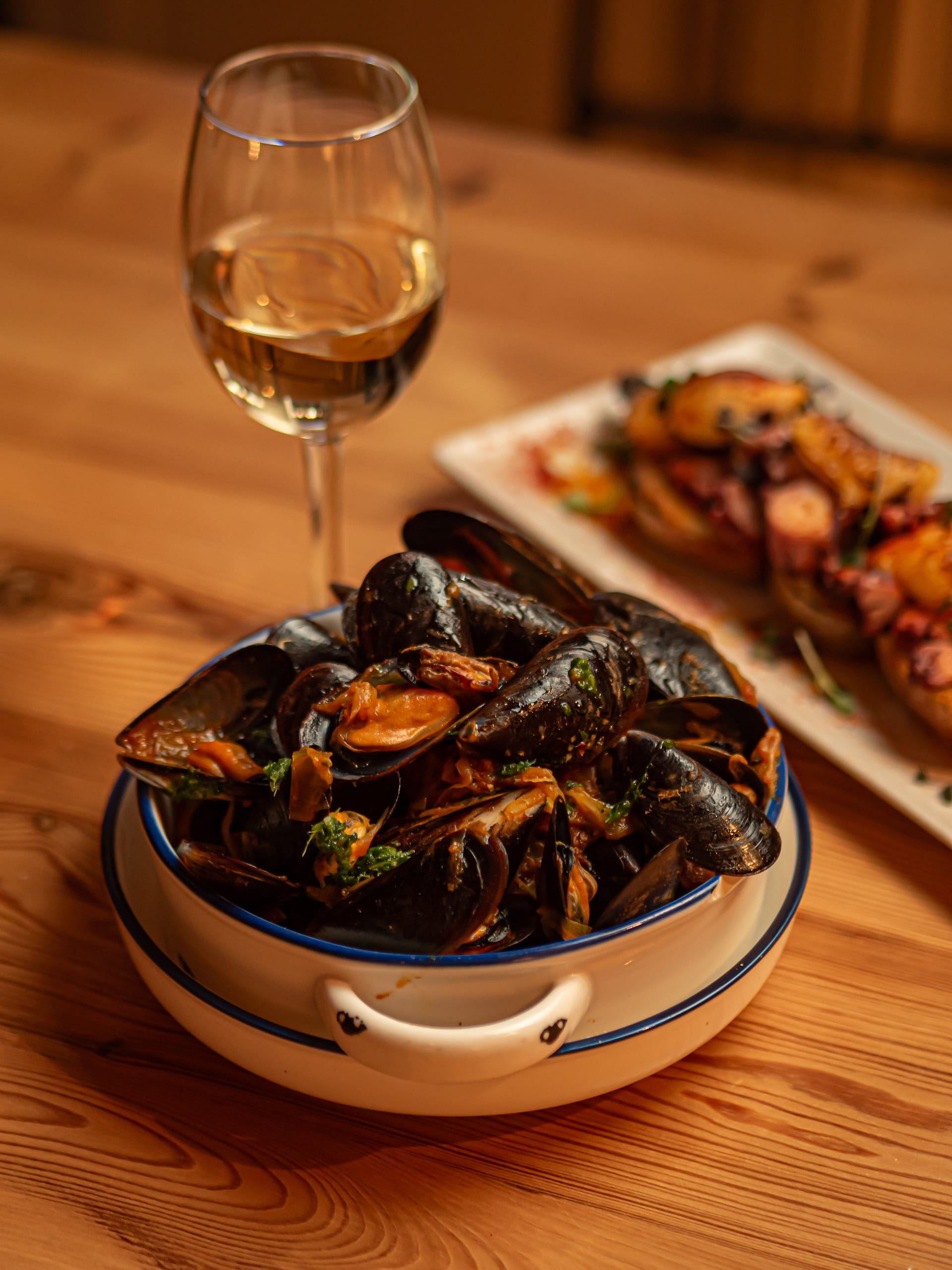 Mejillones a la marinera