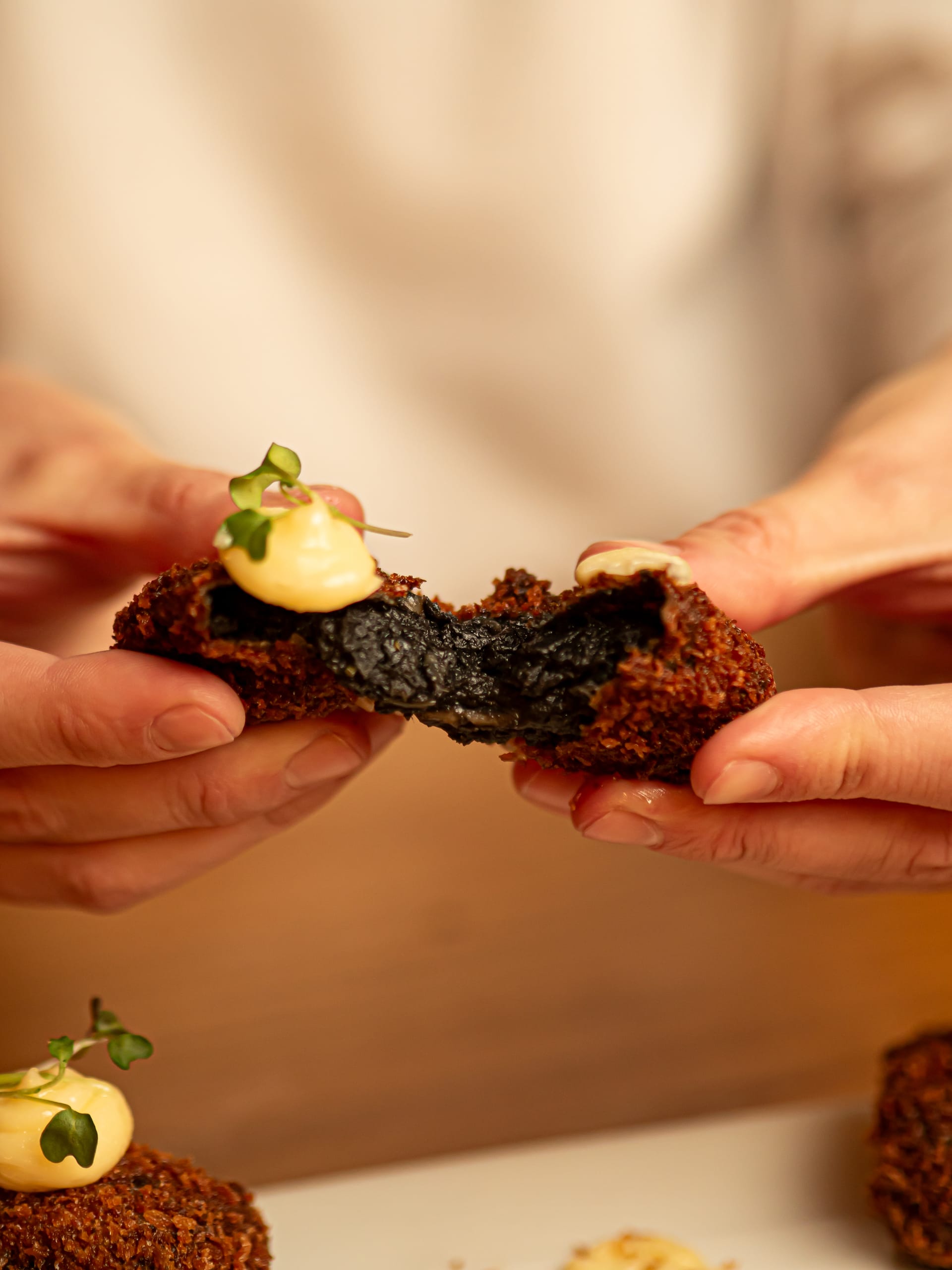 Croqueta de tinta